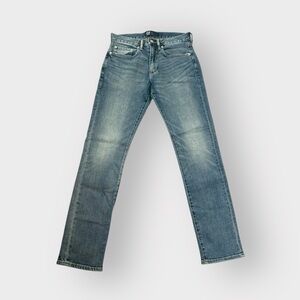 GAP Denim Men's Slim Jeans - Blue, 5-Pocket, 29 x 30